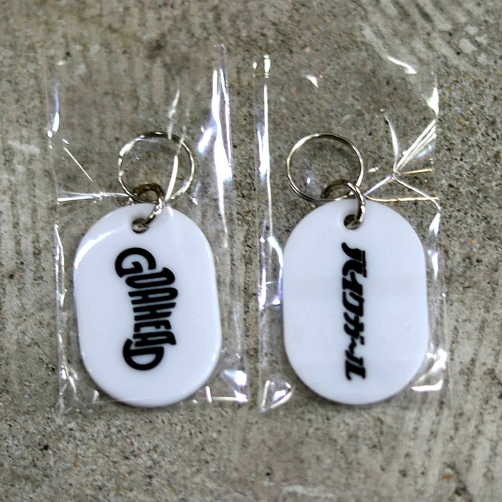 バイクガール バイク用キーホルダー,GOAHEAD,ゴーアヘッド]