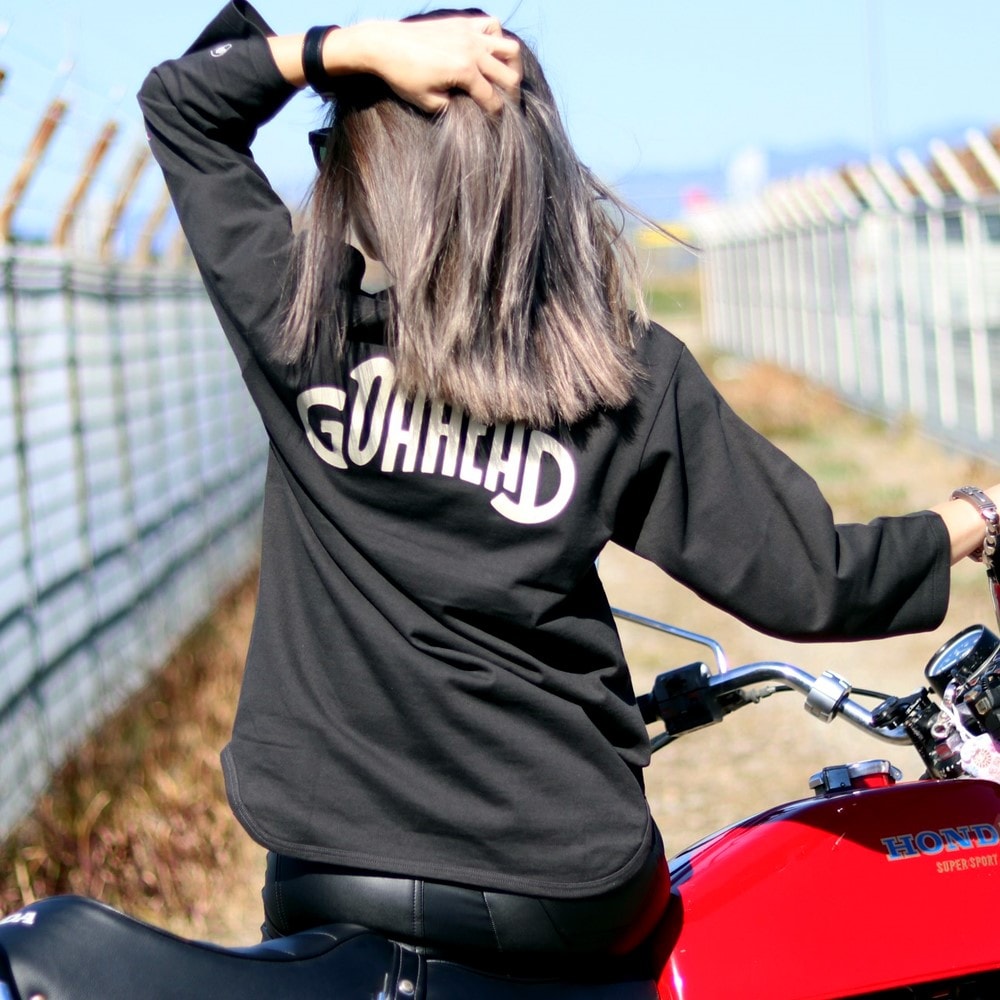 3/4 SLEEVE  BASEBALL LOGO T-SHIRT [GOAHEAD/ゴーアヘッド]
