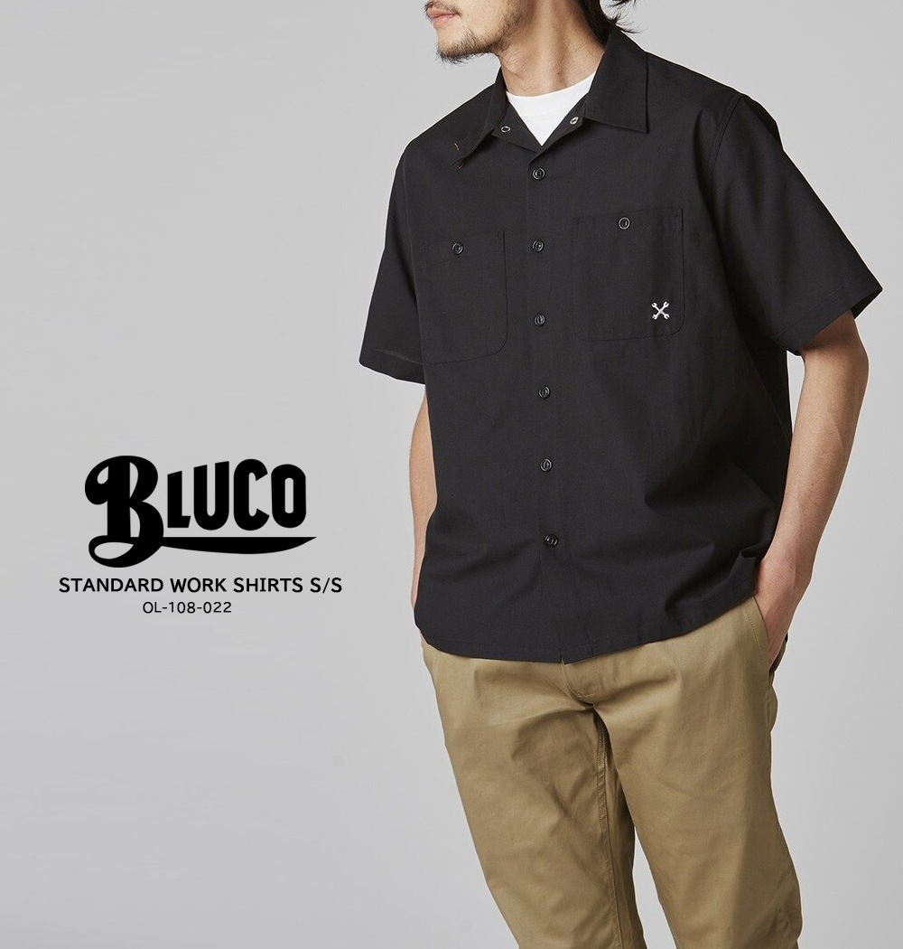 STANDARD WORK SHIRTS S/S [BLUCO/ブルコ]