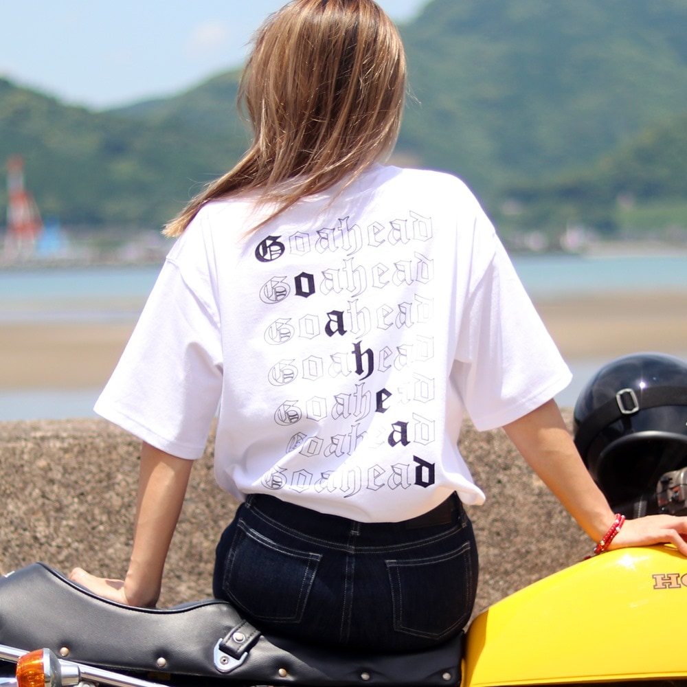 DIAGONAL LOGO S/S TEE [GOAHEAD/ゴーアヘッド]