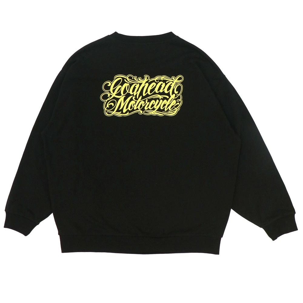 SCRIPT LOGO BIG SILHOUETTE L/S TEE [GOAHEAD/ゴーアヘッド]