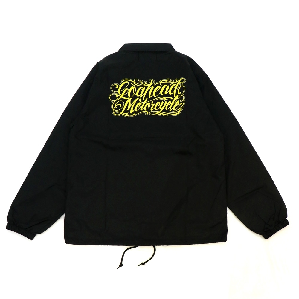 SCRIPT LOGO NYLON COACH JACKET [GOAHEAD/ゴーアヘッド]
