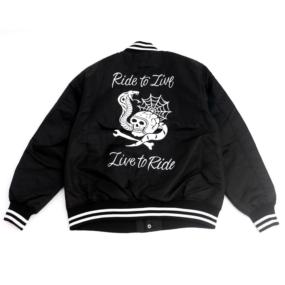 SKULL&COBRA STADIUM JACKET [GOAHEAD/ゴーアヘッド]