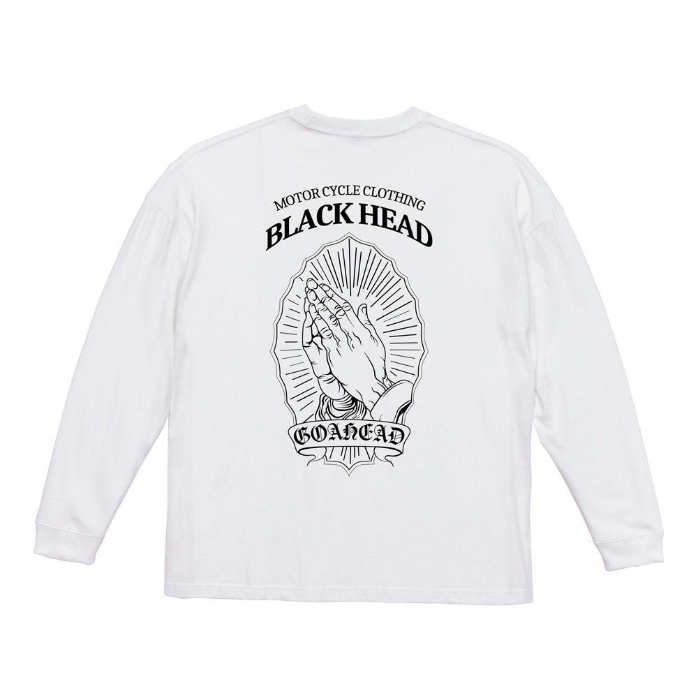 PRAY HAND BIG SILHOUETTE L/S TEE