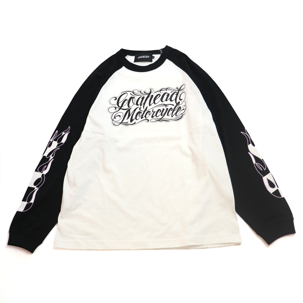 NEO CLASSIC FIRE SLEEVE RAGLAN L/S TEE [GOAHEAD/ゴーアヘッド]