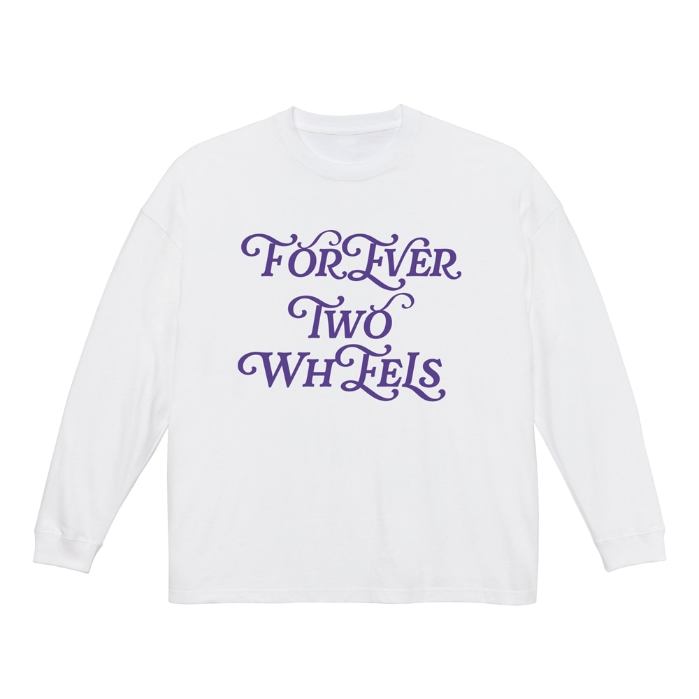 "Forever Two Wheels" BIG SILHOUETTE L/S TEE [GOAHEAD/ゴーアヘッド]