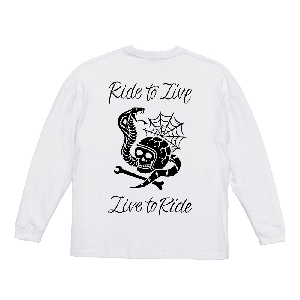 SKULL&COBRA BIG SILHOUETTE LS TEE [GOAHEAD/ゴーアヘッド]