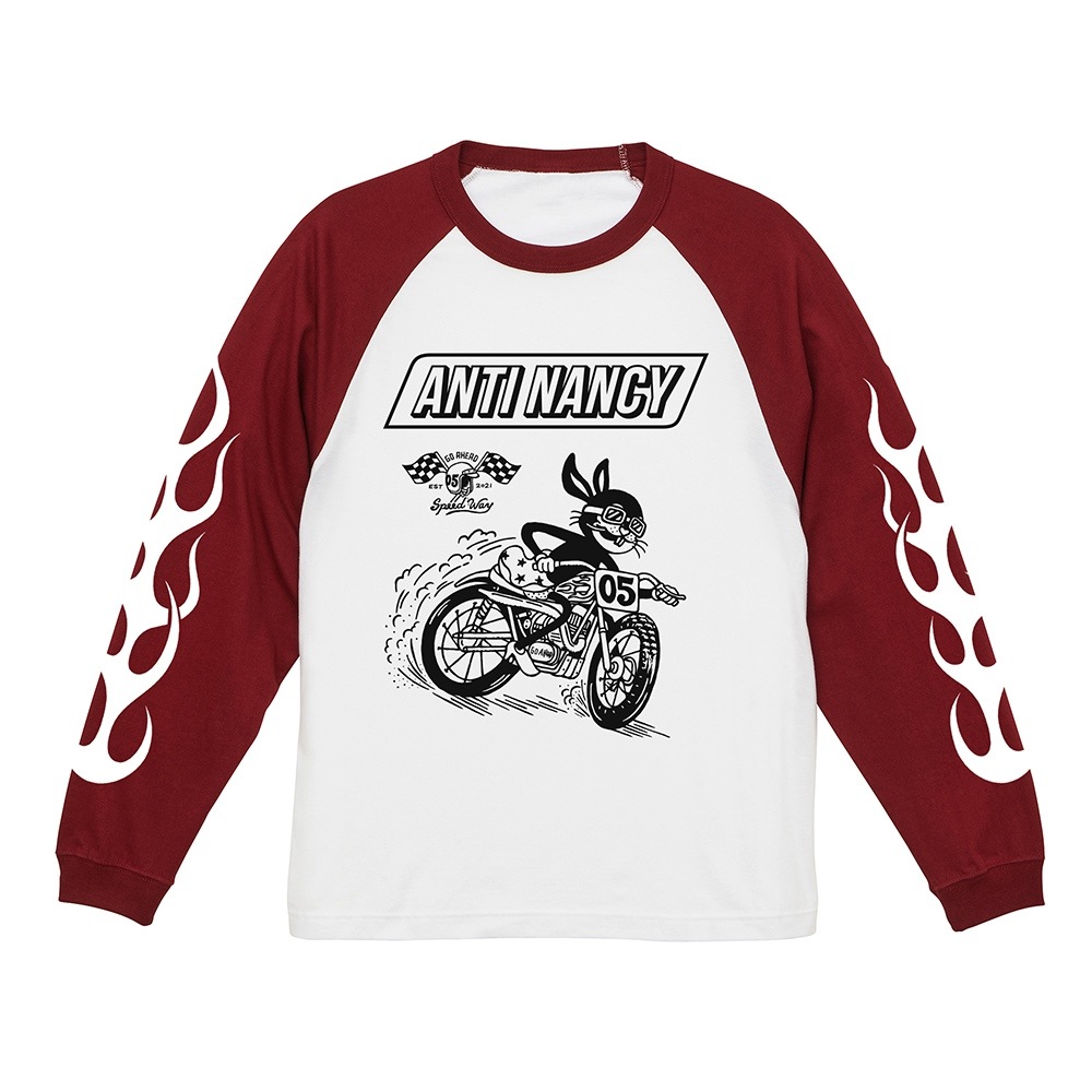 AYARABBIT ANTI NANCY RAGLAN L/S TEE [GOAHEAD/ゴーアヘッド]