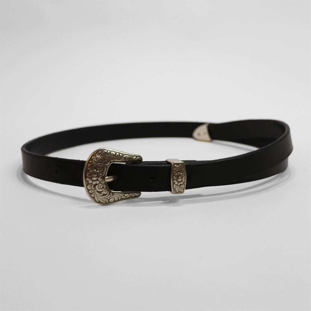 SCRIPT LOGO NARROW BELT [GOAHEAD/ゴーアヘッド]