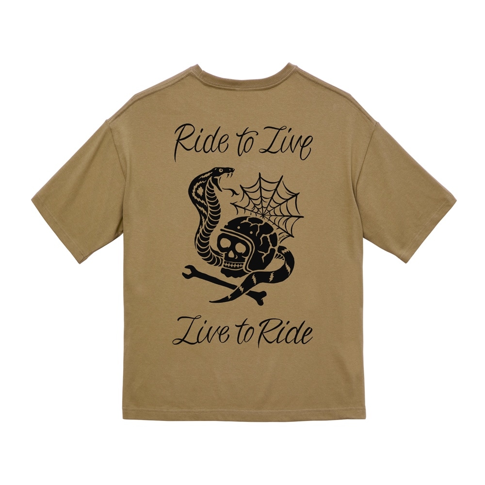 SKULL&COBRA BIG SILHOUETTE S/S POCKET TEE [GOAHEAD/ゴーアヘッド]
