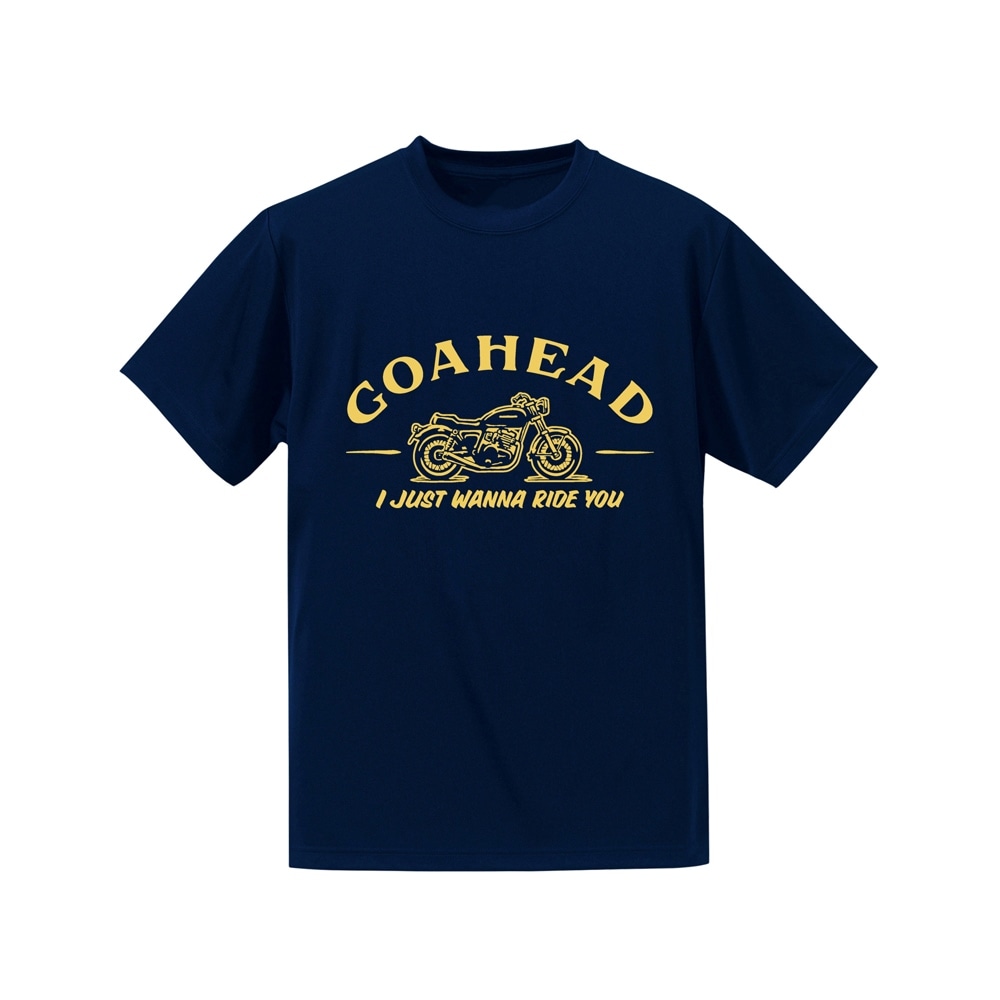 JUST WANNA RIDE DRY SILKY TOUCH S/S TEE [GOAHEAD/ゴーアヘッド]