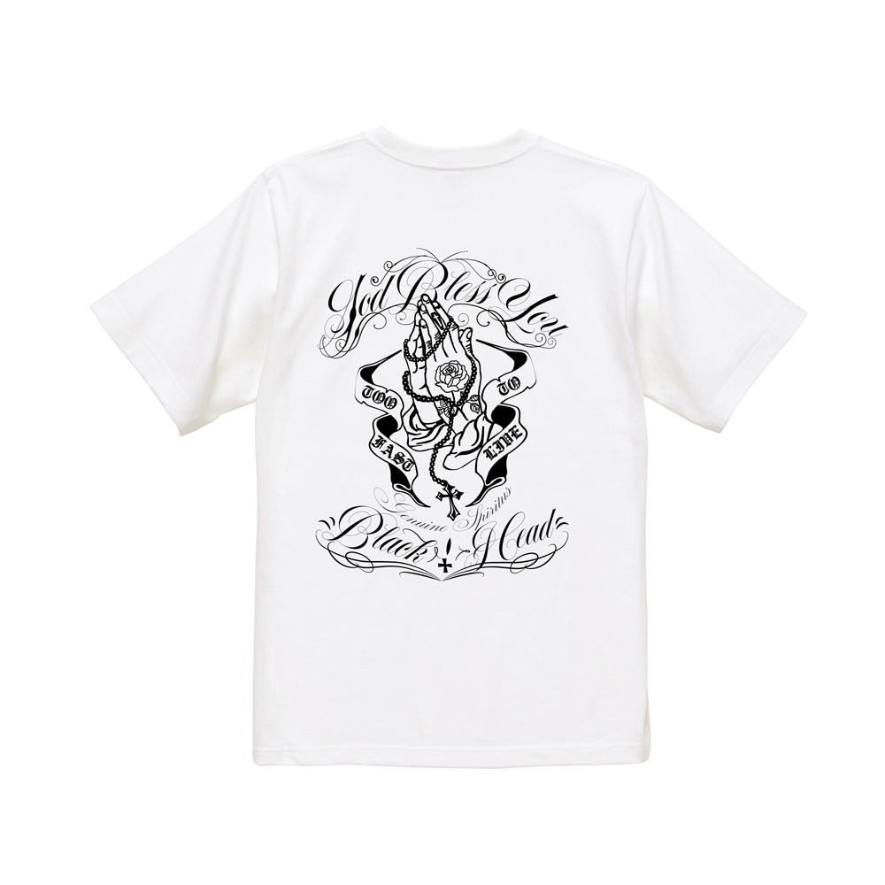 GOD BLESS YOU S/S TEE [BLACK HEAD/ブラックヘッド]