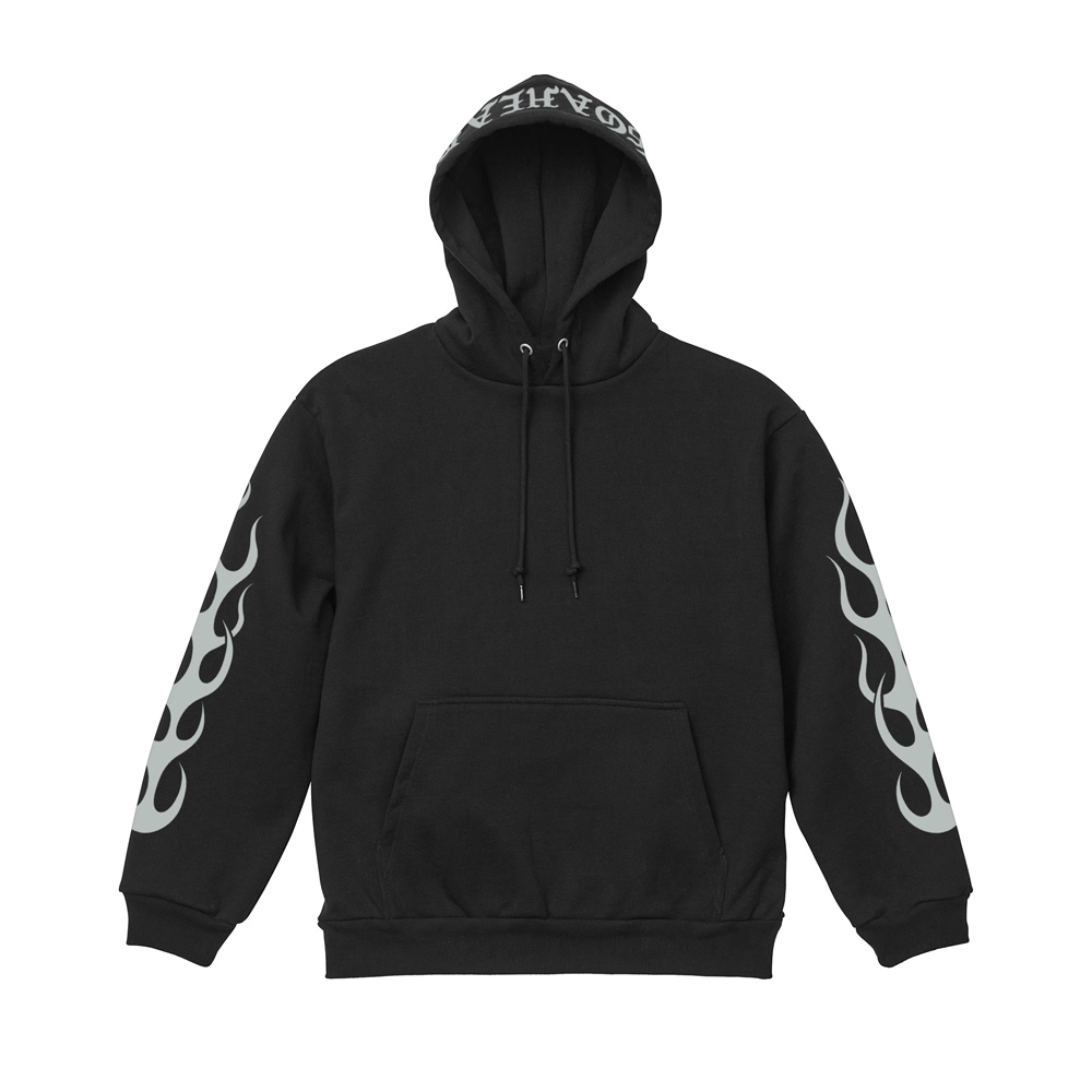 REFLECTOR FLAMES PULL HOODIE [GOAHEAD/ゴーアヘッド]