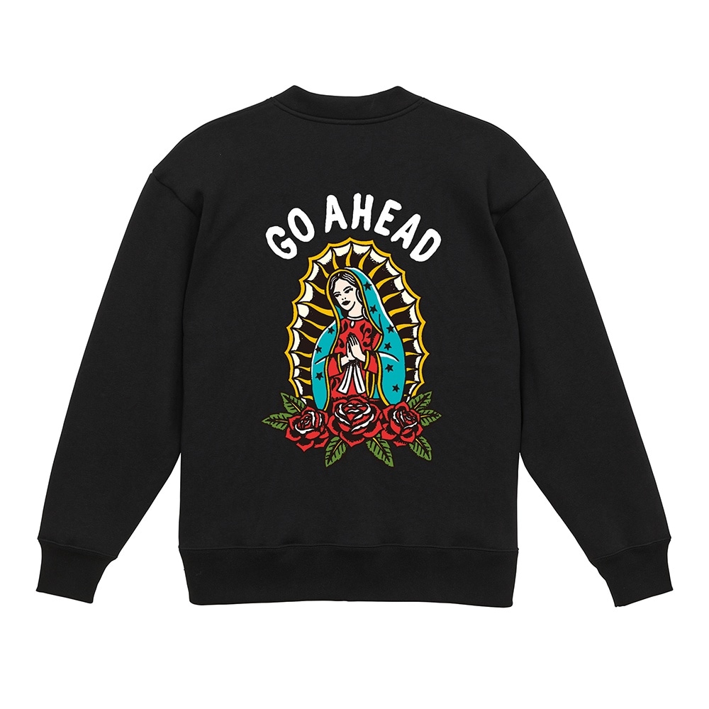 OLD SKOOL MARIA T/C LOOSE FIT SWEAT CARDIGAN [GOAHEAD/ゴーアヘッド]