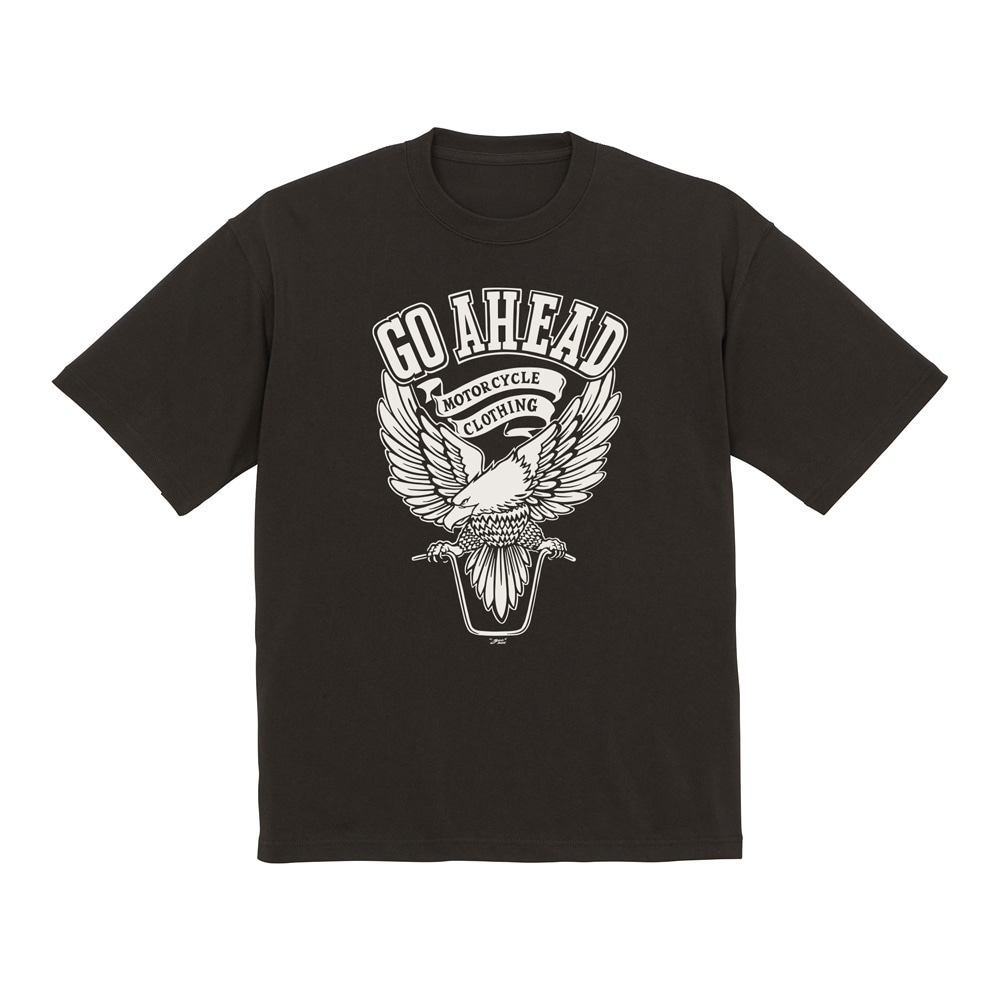 VINTAGE EAGLE BIG SILHOUETTE S/S TEE - CRACK PRINT -