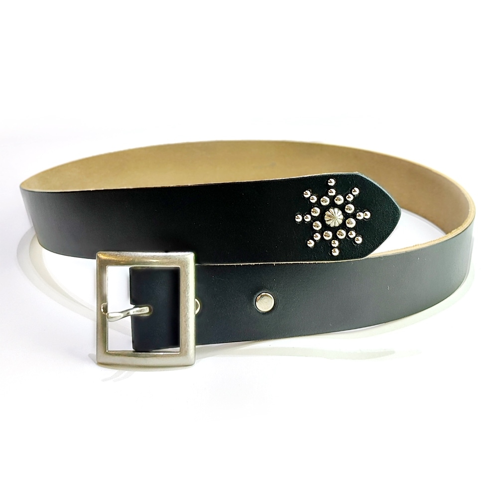 GARRISON STUDDED BELT -END ONLY-