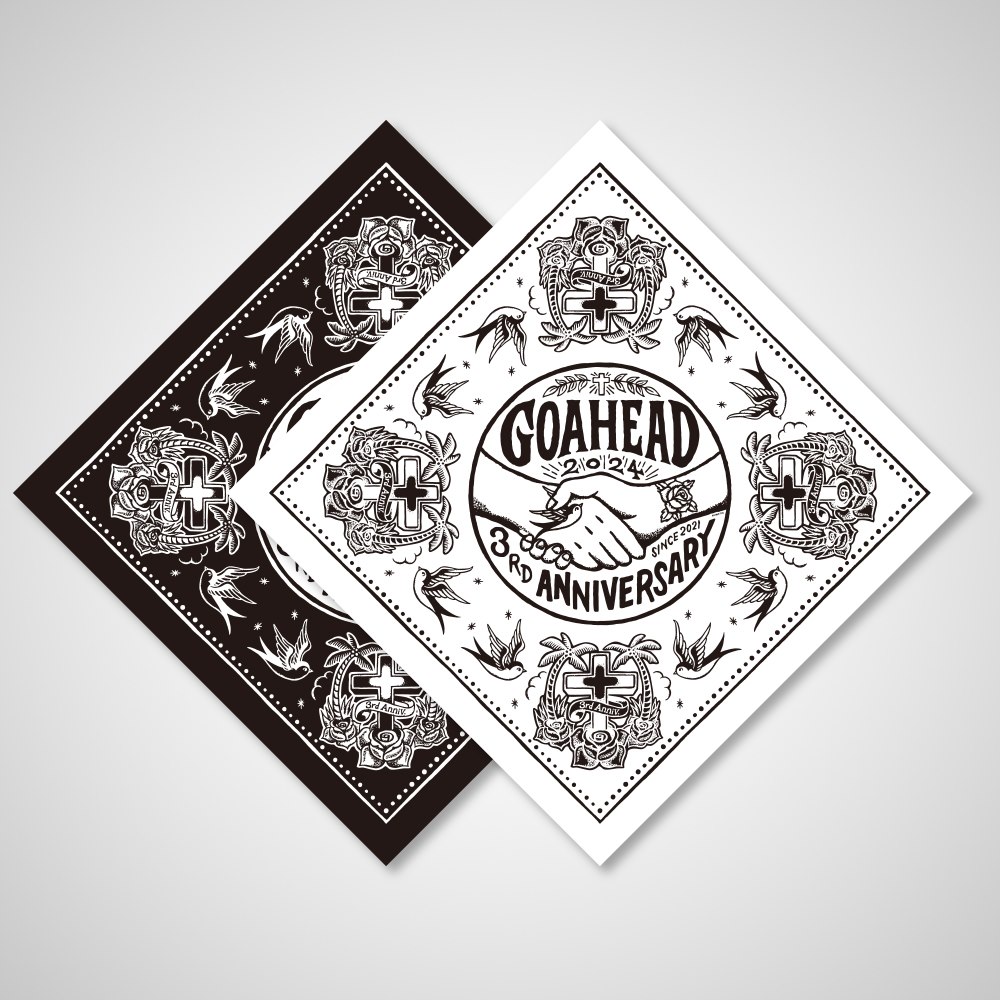 [3周年記念商品]3rd ANNIVERSARY BANDANA