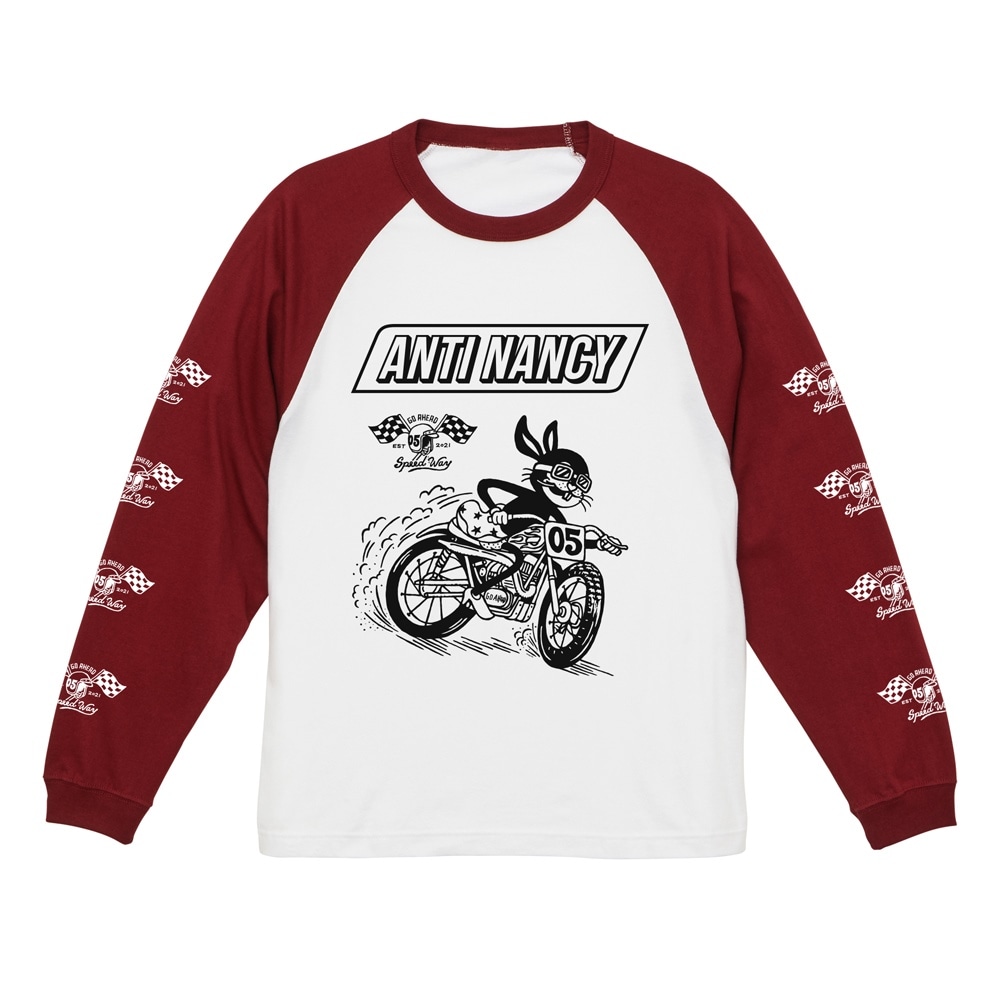 ANTI NANCY RACING RAGLAN L/S TEE