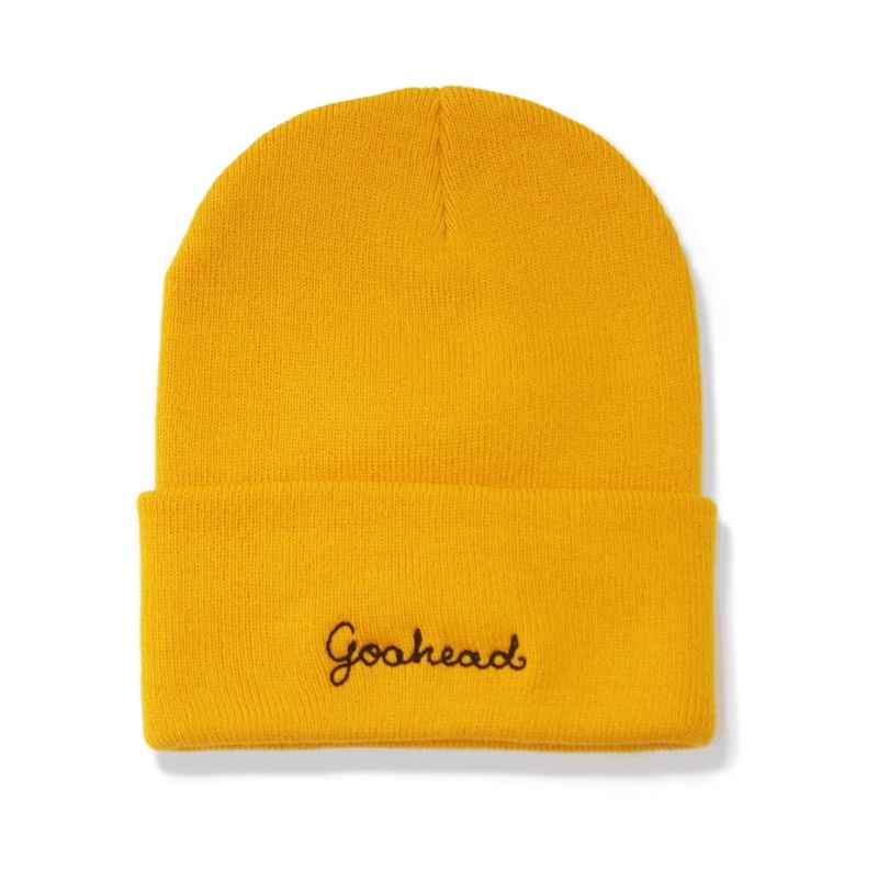 CHAIN STITCH LOGO BEANIE