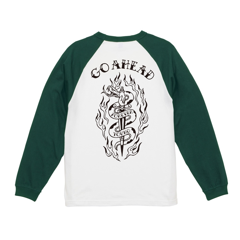 FOREVER YOUNG RAGLAN L/S TEE
