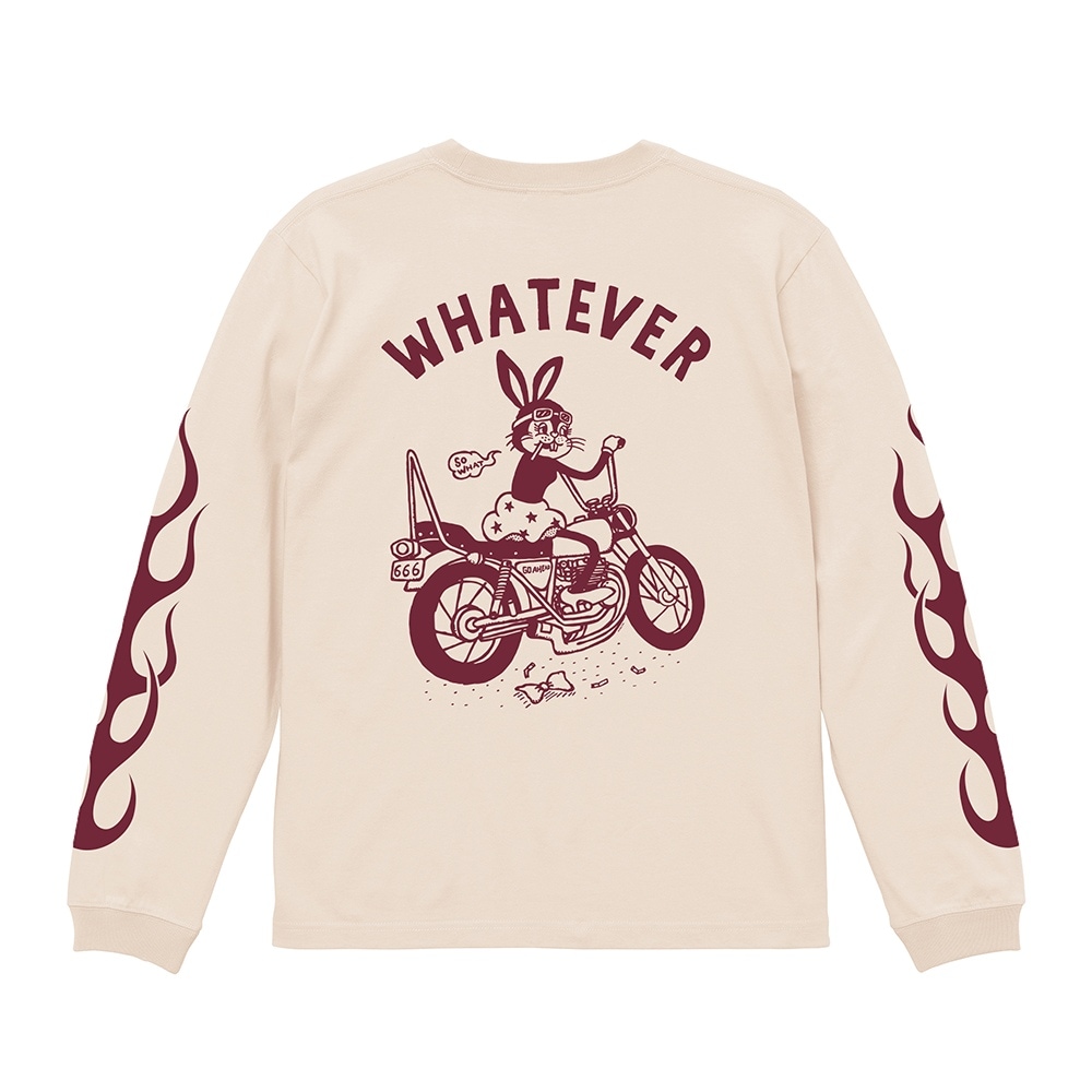 WHATEVER L/S TEE