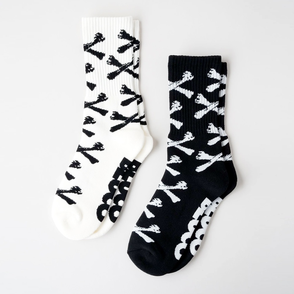 2-PACK SOX -Bone-