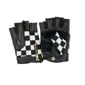 VG15S CHECKER FINGERLESS GLOVE