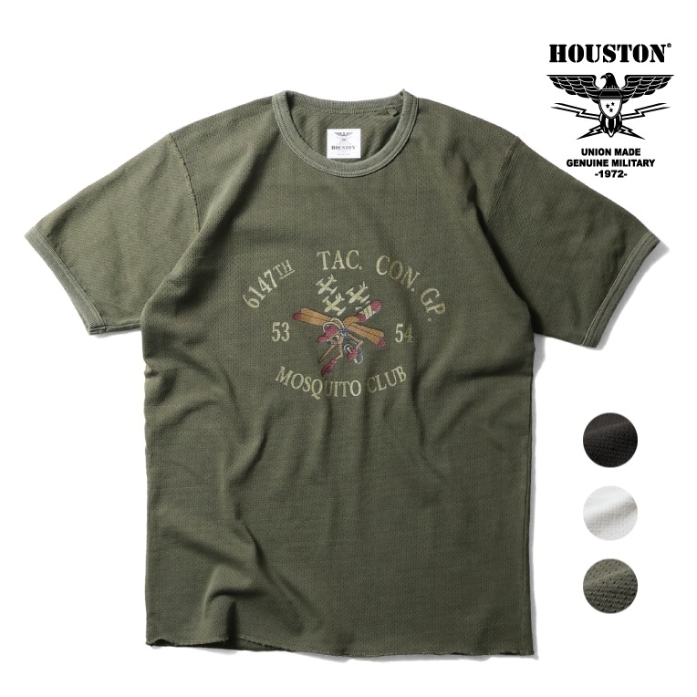 MESH C/N PRINT TEE (MOSQUITE CLUB)