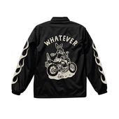 WHATEVER NYLON COACH JACKET