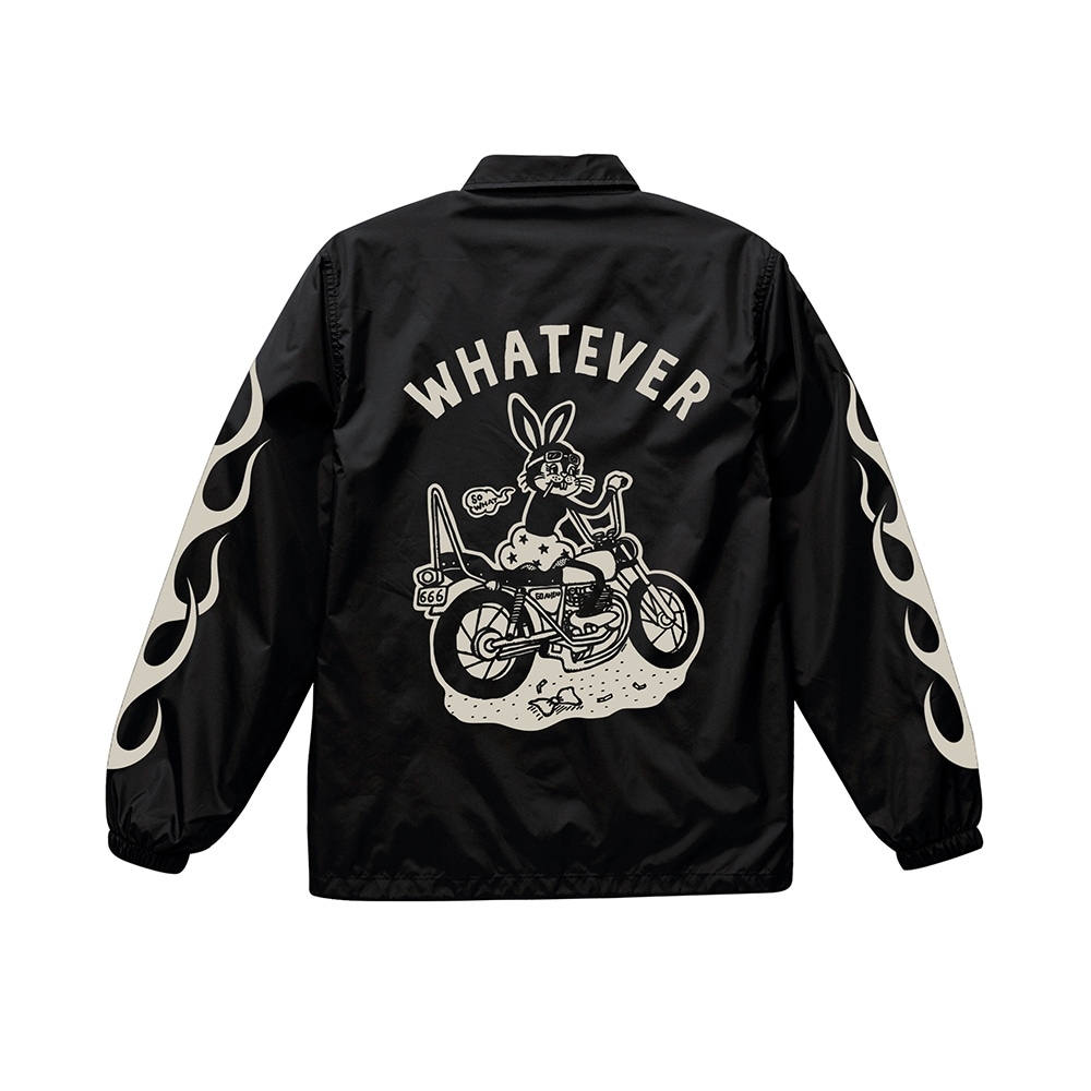 WHATEVER NYLON COACH JACKET