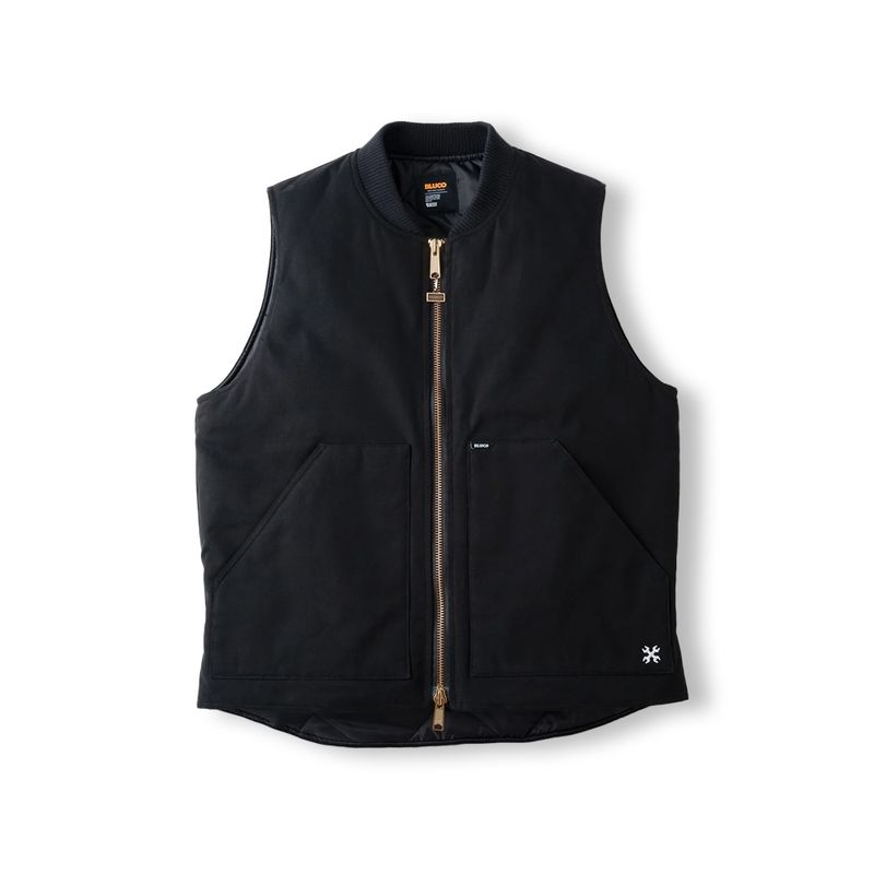 RIB COLLAR DUCK VEST