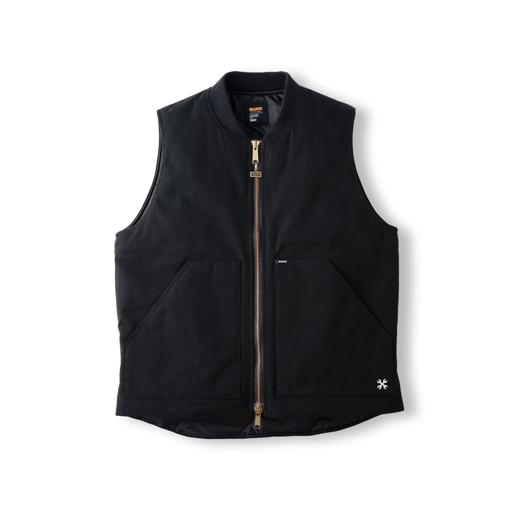 RIB COLLAR DUCK VEST