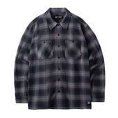 OMBRE CHECK FLANNEL SHIRT