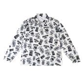 GOAHEAD PATTERNED ALL OVER COACH JACKET