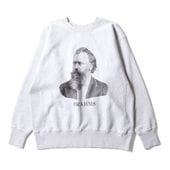 PRINT U.S COTTON R/V SWEAT(Brahms)
