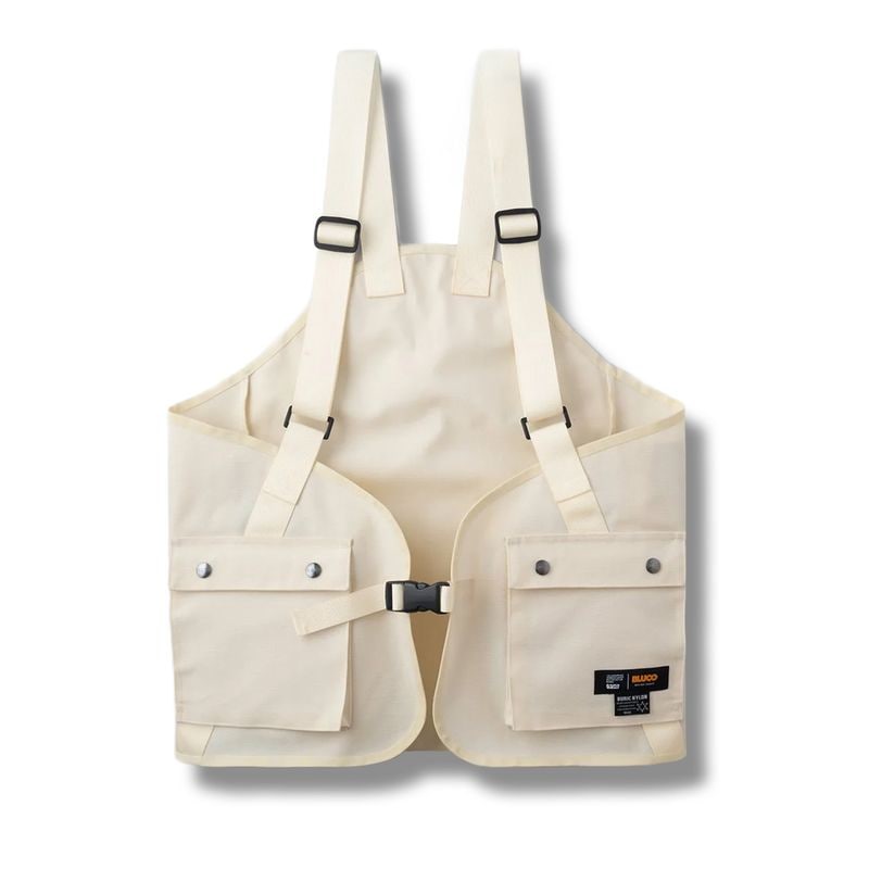 BRICK NYLON UTILITY VEST