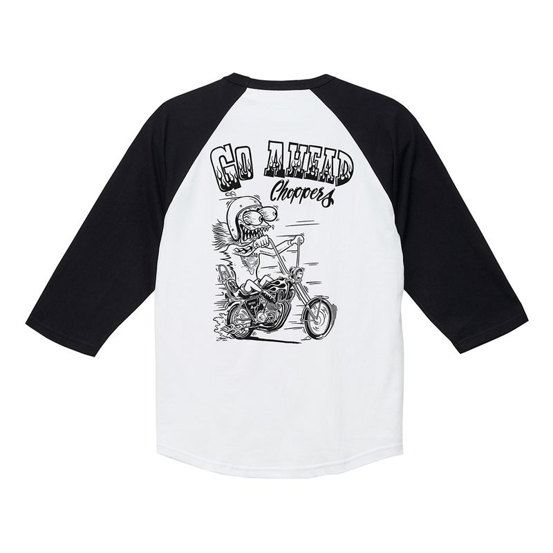 CHOPPERS RAGLAN 3/4 SLEEVES TEE