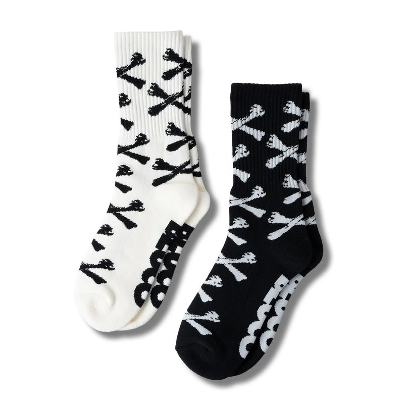 2-PACK SOX -Bone-