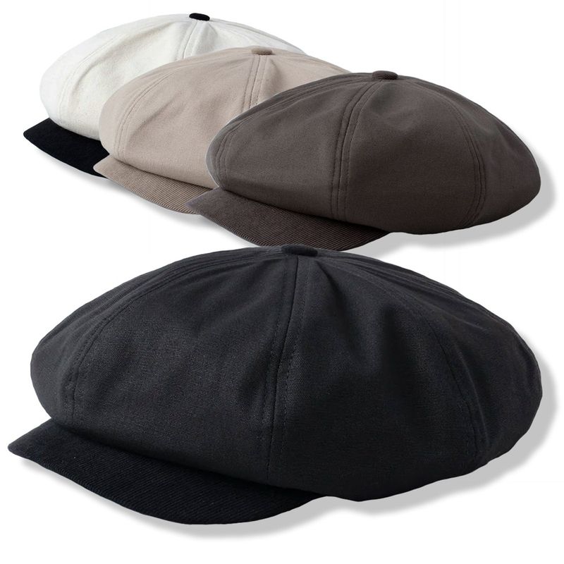 L.CANVAS NEWSBOY CAP