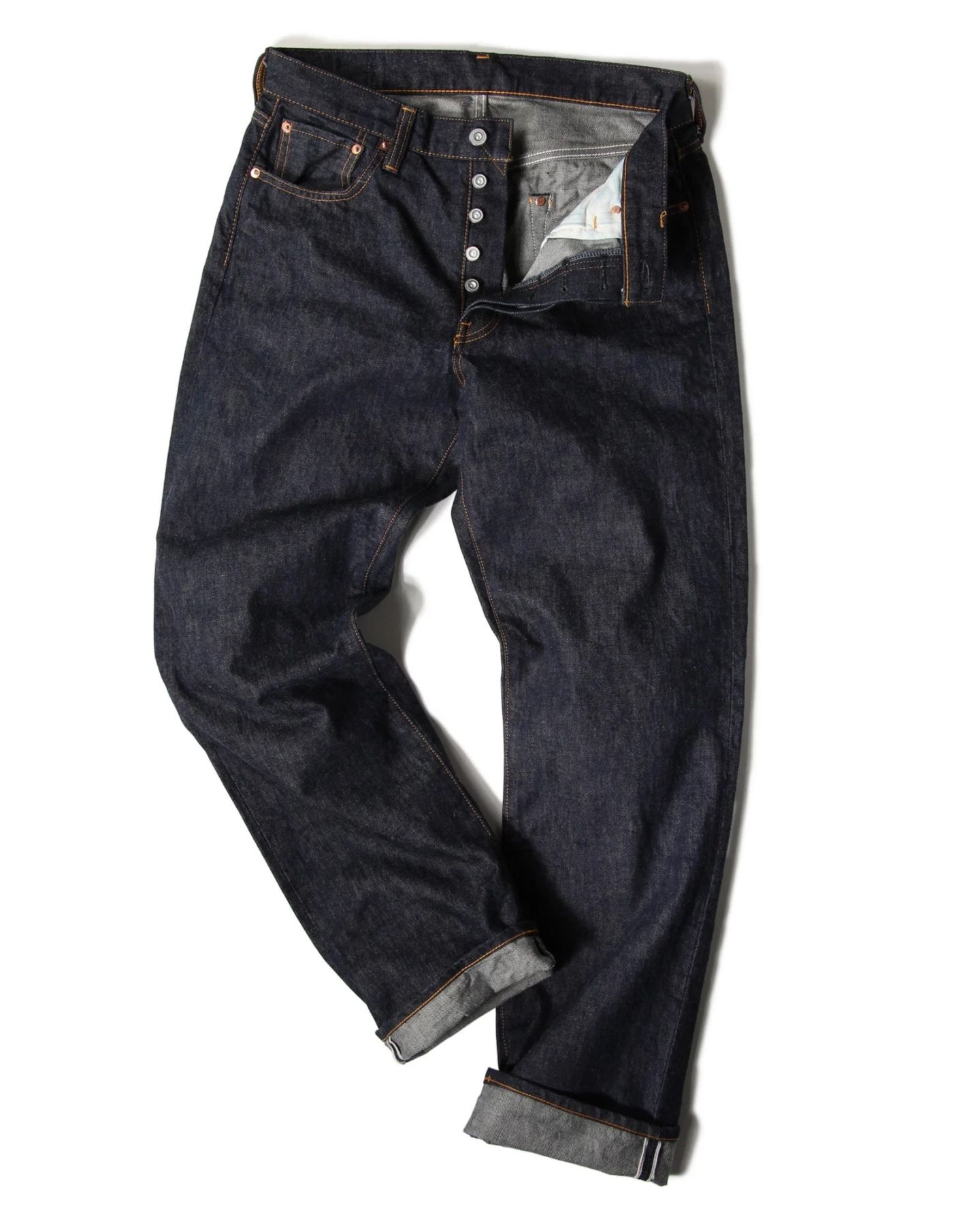 JUMBO 14.5oz SELVEDGE VINTAGE STRAIGHT JEANS