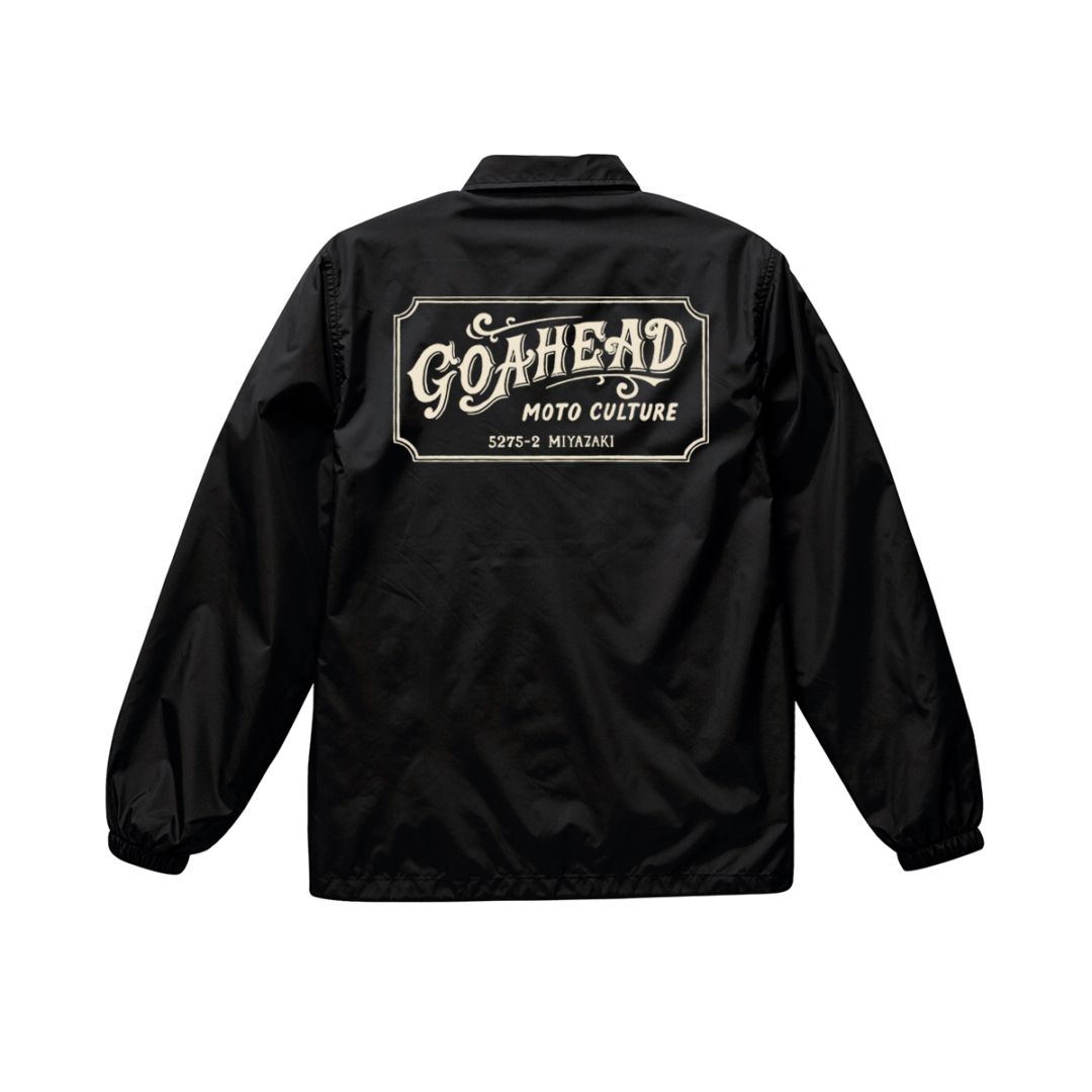 VINTAGE LOGO NYLON COACH JACKET