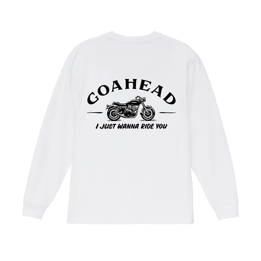JUST WANNA RIDE L/S TEE [GOAHEAD/ゴーアヘッド]