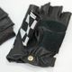 VG15S CHECKER FINGERLESS GLOVE