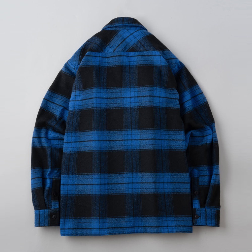 OMBRE CHECK FLANNEL SHIRT [BLUCO/ブルコ] | BRAND,BLUCO | ACOLLECT