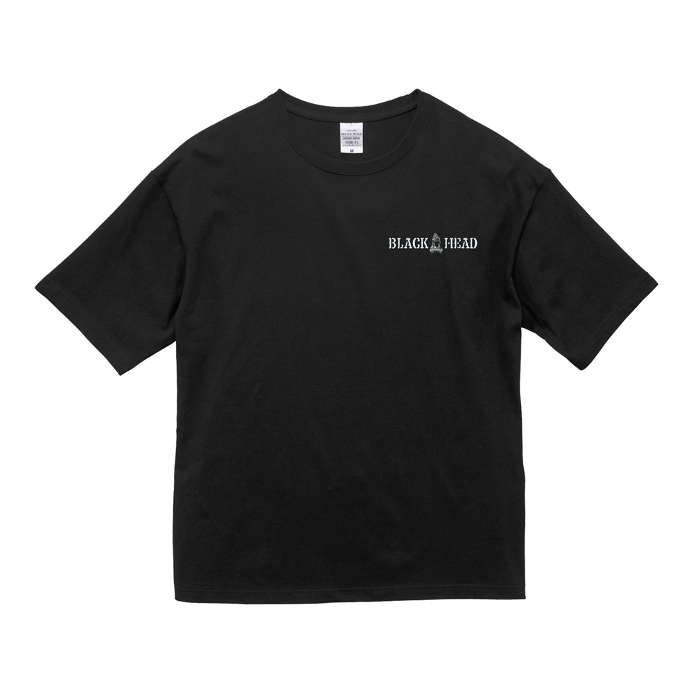 PRAY HAND BIG SILHOUETTE S/S TEE #BLACK [BLACK HEAD/ブラックヘッド]