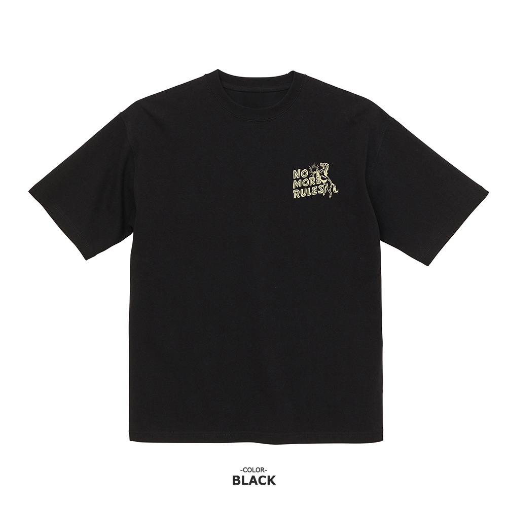 NO MORE RULES BIG SILHOUETTE S/S TEE