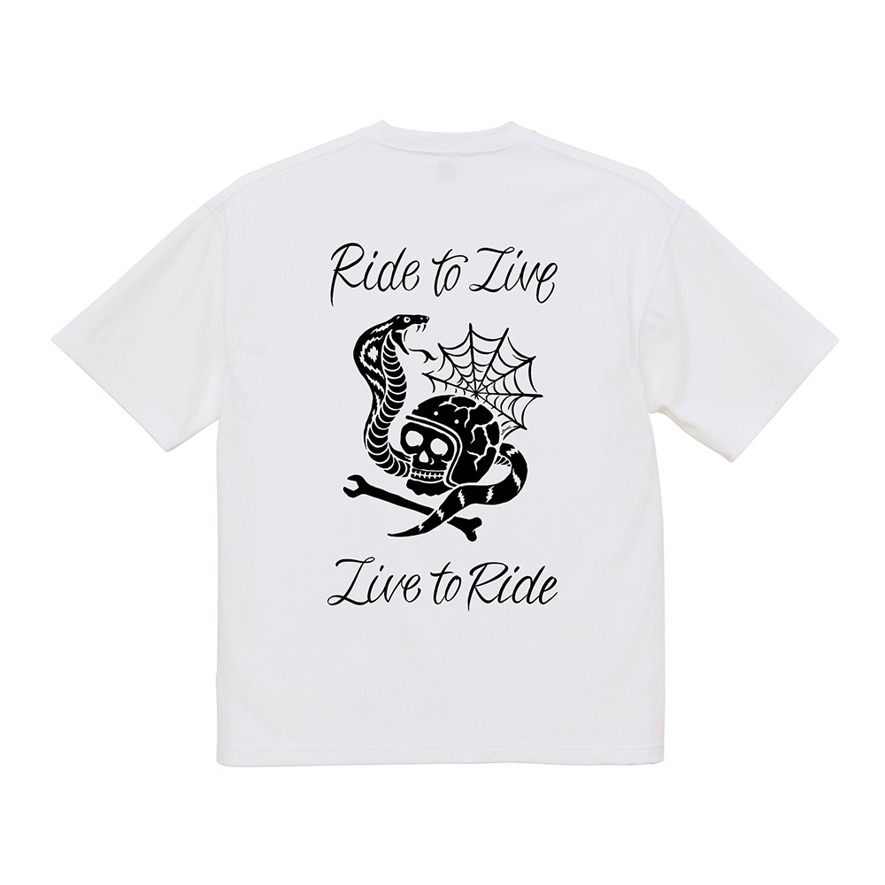 SKULL&COBRA RUGGED BIG SILHOUETTE S/S TEE