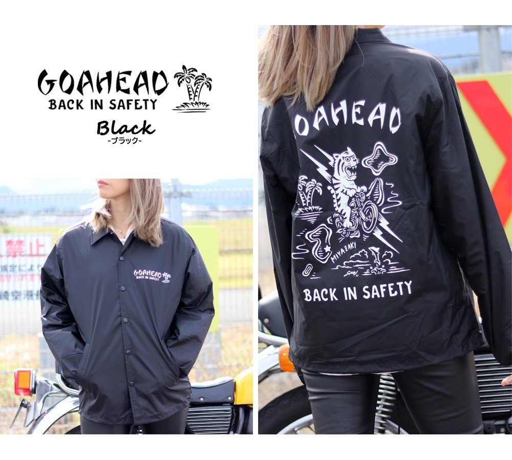 BACK IN SAFETY BOA COACH JACKET [GOAHEAD/ゴーアヘッド]