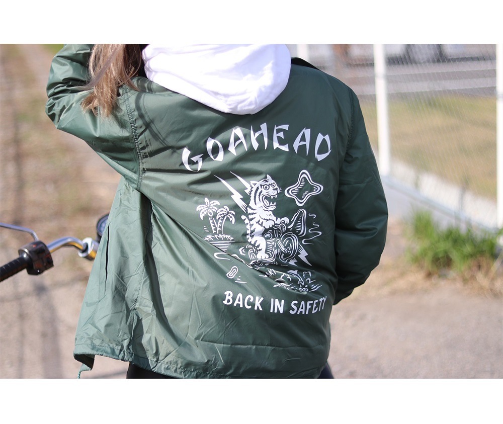 BACK IN SAFETY BOA COACH JACKET [GOAHEAD/ゴーアヘッド]