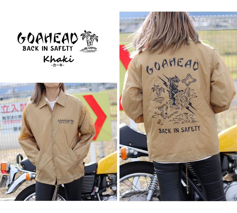 BACK IN SAFETY BOA COACH JACKET [GOAHEAD/ゴーアヘッド]